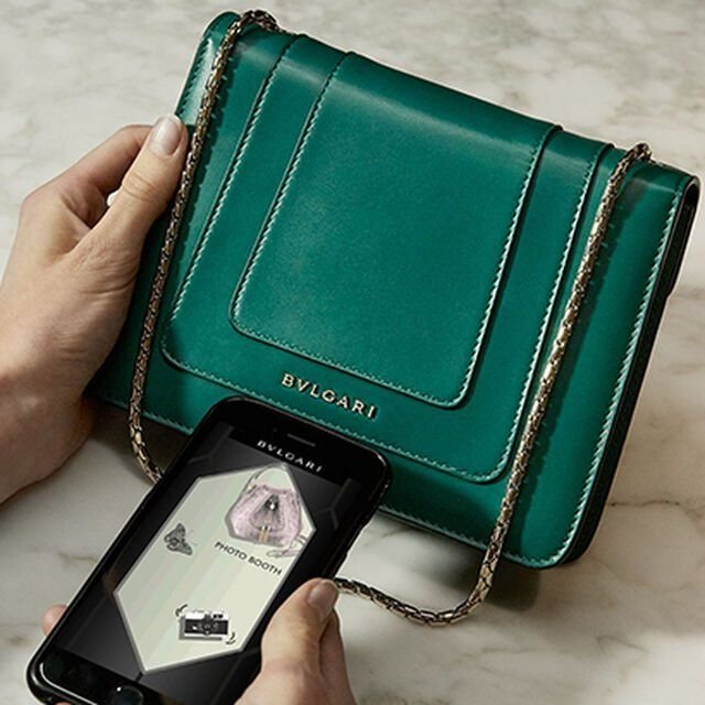 Bulgari bag with nfc